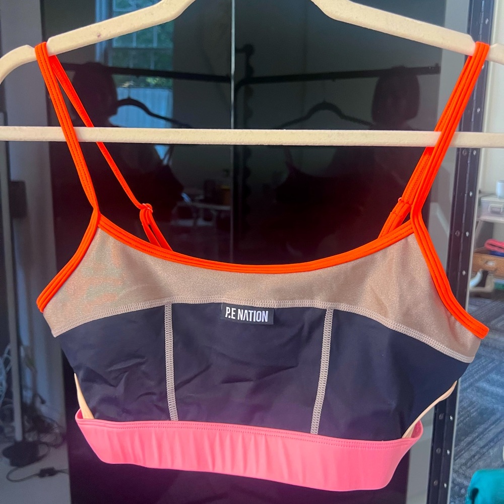 🧡 P.E. NATION Sports Bra Sz Medium